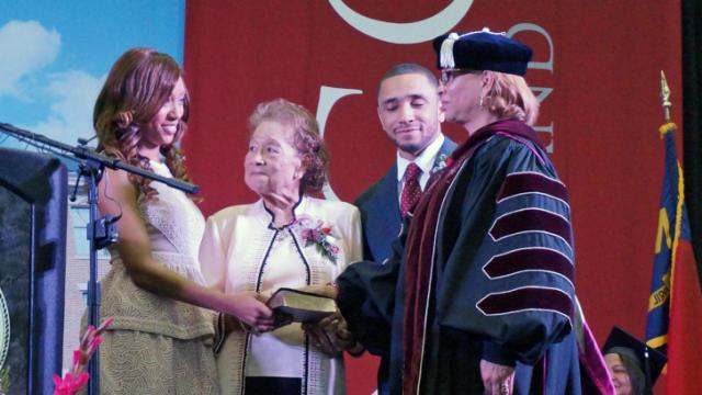Saunders-White installed as NCCU's 11th chancellor