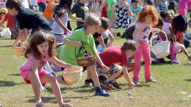 Saturday's forecast for rain forces Cary egg hunts inside