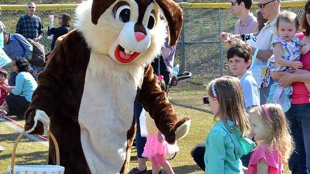 Find local Easter egg hunts, meet the bunny