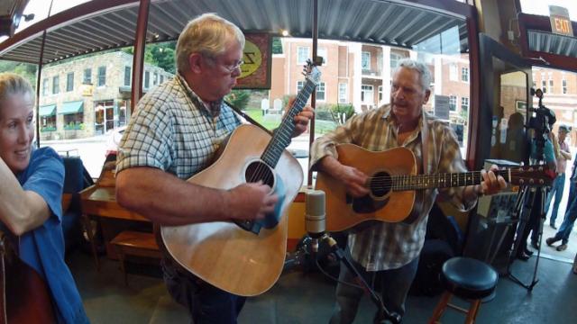 Thursdays are bluegrass night at Zuma Coffee House