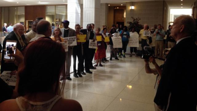 Moral Monday protest
