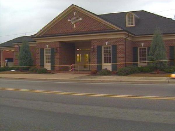 Two men are in custody Monday after they tried to rob a First Citizens Bank in Angier.(WRAL-TV5 News)
