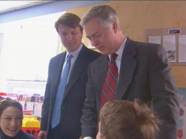 Senator John Edwards and Governor Mike Easley want to give patients more power in choosing their doctors and their health care.(WRAL-TV5 News)