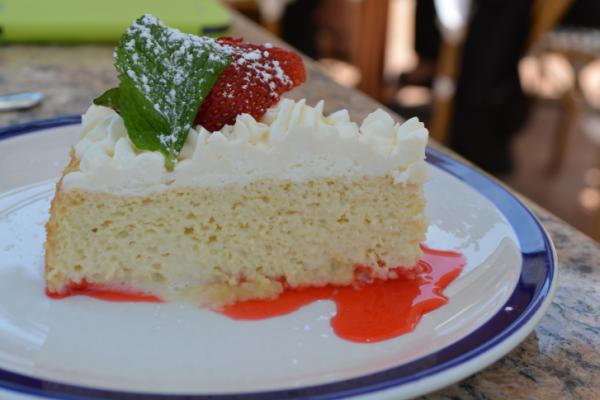 The Tres Leche Cake at Gregoria's Cuban Steakhouse