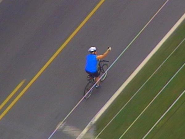 WRAL-TV5 Meteorologist Chris Thompson is participating in Cycle North Carolina.(WRAL-TV5 News)