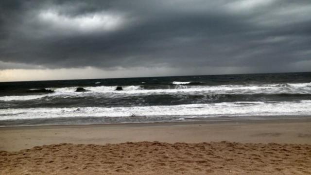 Victoria Atkins submitted this picture of Carolina Beach at the Kure Beach line.