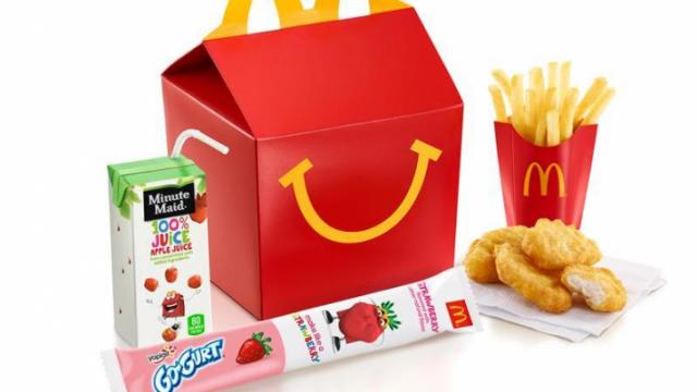 McDonald's Happy Meal with Go-Gurt