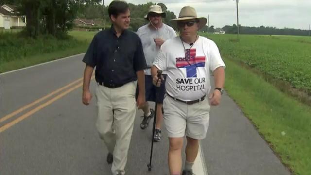 Belhaven mayor on quest to save local hospital