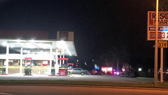 Garner gas station robbed