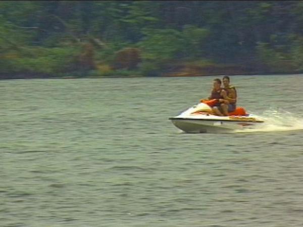 Many people living around Lake Wheeler feel there are too many powerboats and personal watercrafts on the water.(WRAL-TV5 News)