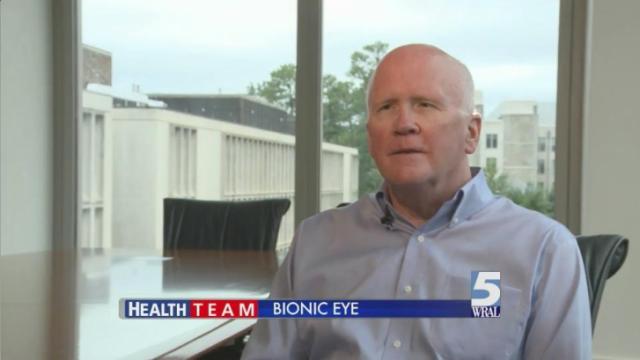 Blind Raleigh man first in NC to receive vision implant