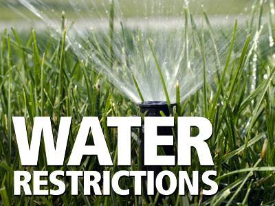 Water restrictions across Triangle