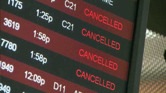 RDU travelers feel frustrations of delayed flights