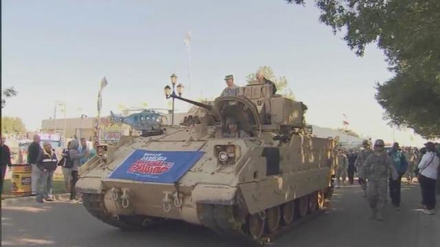 Military recognized at State Fair