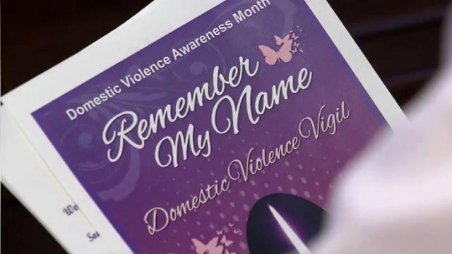 Fayetteville remembers victims of domestic violence
