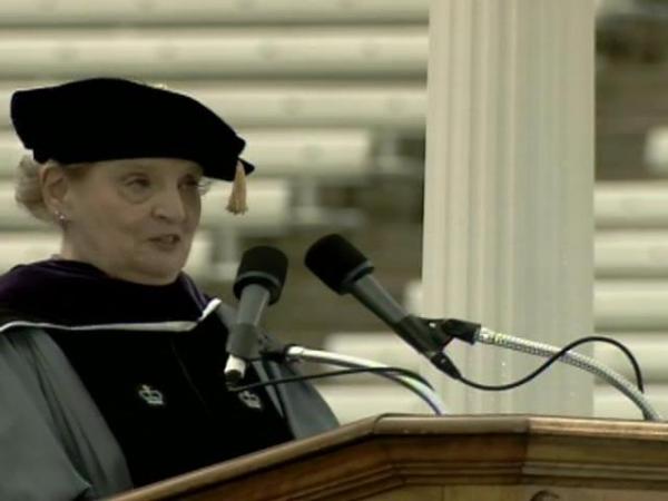 WEB ONLY: Madeleine Albright Speaks at UNC-Chapel Hill