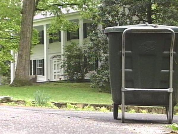 In most cities, this is a common site. But not in Chapel Hill, where backyard pickup is currently the norm.(WRAL-TV5 News)