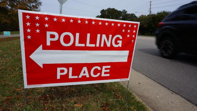 Election Day, polling places