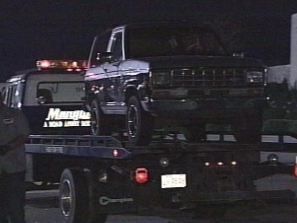 A 17-year-old was shot inside, or very near, this late 1980s Ford Bronco II.(WRAL-TV5 News)