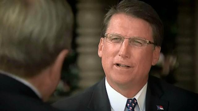 Web only: McCrory discusses 2014, 2016 elections