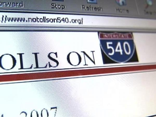 Man Takes Fight Over I-540 Toll Road to Web