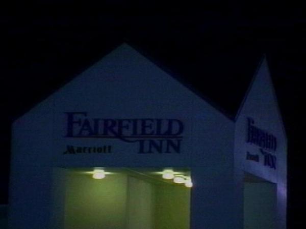 Three robbers robbed the Fairfield Inn by the Mall in Fayetteville Wednesday night.(WRAL-TV5 News)