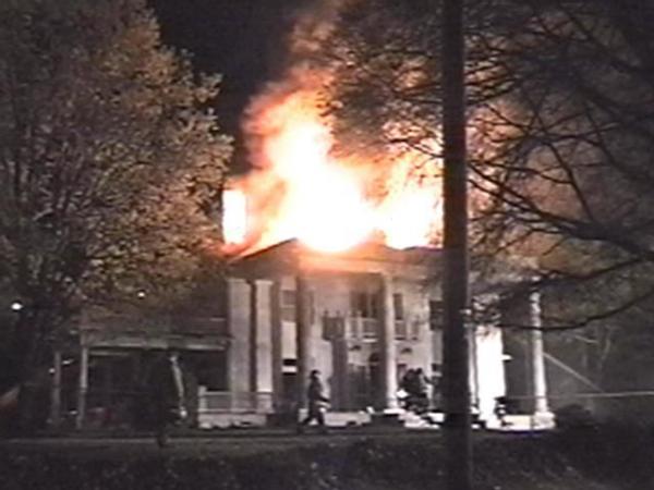 This 111-year-old house was destroyed in the fire.(WRAL-TV5 News)