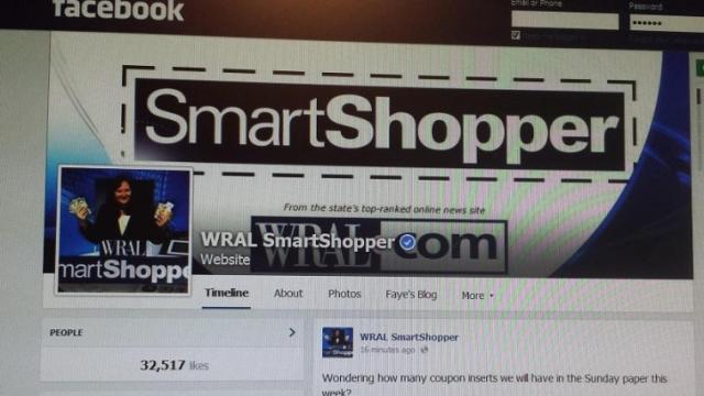 Smart Shopper Facebook page