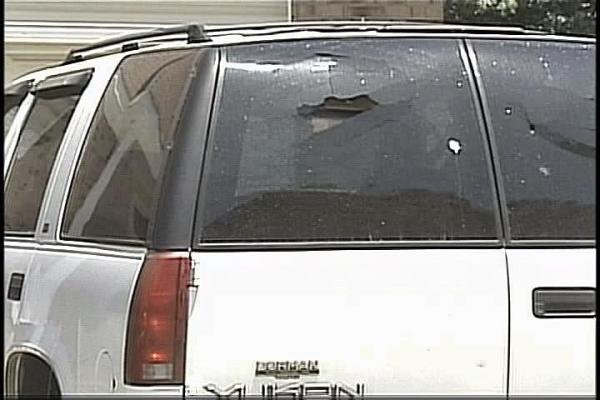 Vandals Shoot out 40 Cars' Windows