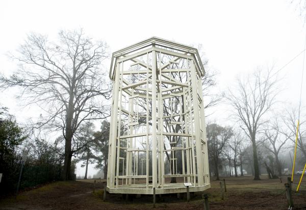 The Ghost Tower at Museum of the Cape Fear is the last remnant of the Fayetteville Arsenal. The Fayetteville Observer/Cindy Burnham