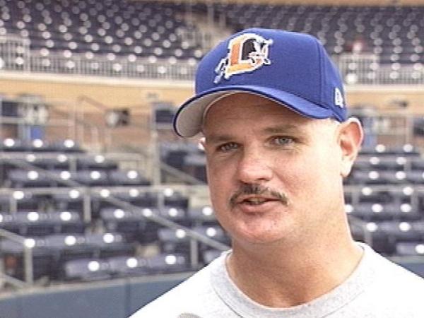 Jim Morris, 35, throws in the mid-90s, so don't be surprised if the mild mannered teacher brings his heat to the majors.(WRAL-TV5 News)