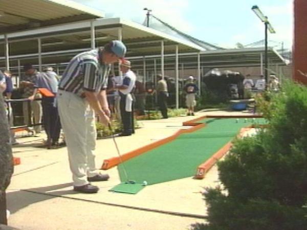 The Professional Putters Association is holding its national championship in Fayetteville this week. Golfers will hit the greens for $100,000 in prize money.(WRAL-TV5 News)