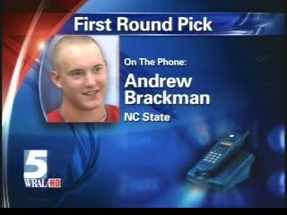Brackman Reacts To Getting Drafted In The First Round
