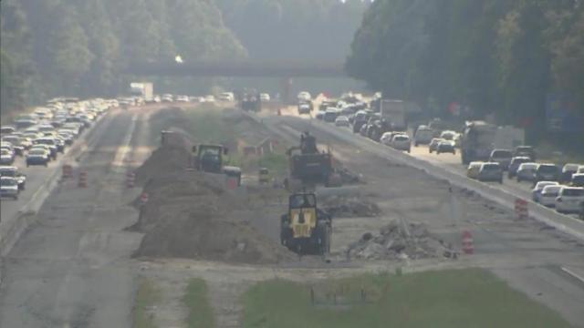 Drivers taking alternate routes to avoid I-40