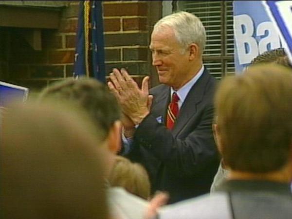 Former Charlotte mayor Richard Vinroot says his competitive drive fueled his decision to run for governor again after his loss in the 1996 Republican primary.(WRAL-TV5 News)
