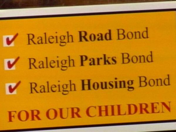 Raleigh voters will vote on state, county and city bond measures next month.(WRAL-TV5 News)