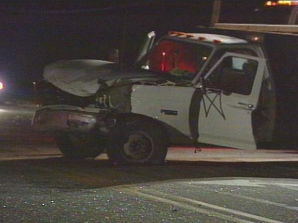 One boy died in a fatal crash involving a car and two trucks.(WRAL-TV5 News)