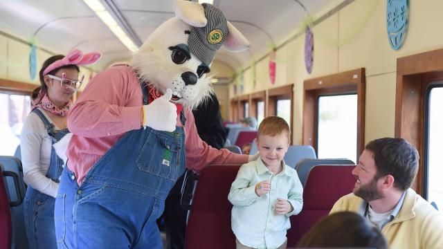 Tickets on sale now for N.C. Transportation Museum's Easter Bunny Express