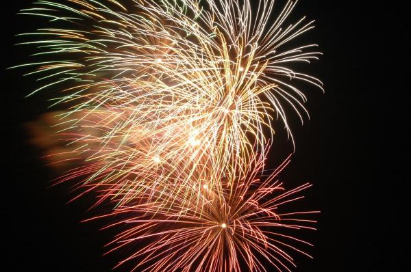 July 4th Fireworks in Castalia, NC