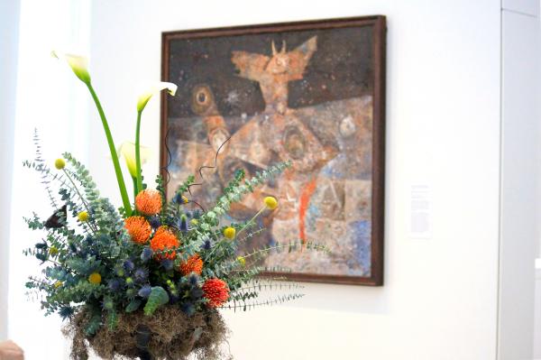Floral design by Ailsa Tessiier and its inspiration, Night Flight of Dread and Delight