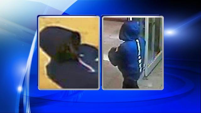 Police: Man in blue hoodie wanted in 4 Raleigh robberies