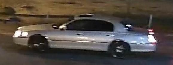 Detectives are searching for a suspect after an unmarked Fayetteville police vehicle and a civilian's car were hit by bullets early Saturday morning on Bragg Boulevard.