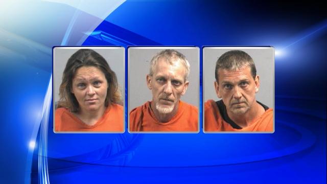 Three people arrested in Goldsboro meth lab bust