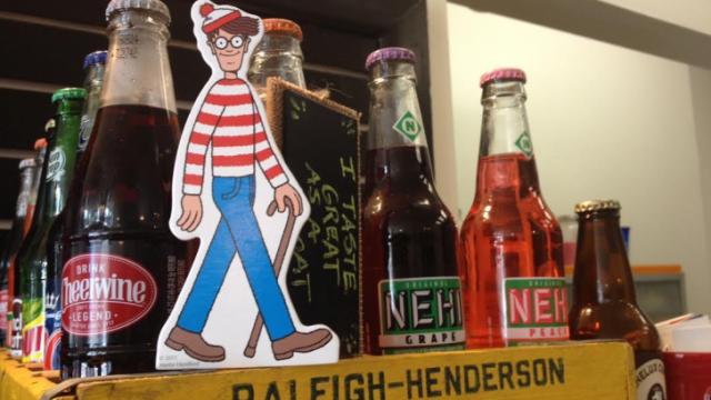 Where's Waldo? He's waiting for you to find him at local shops across Wake County