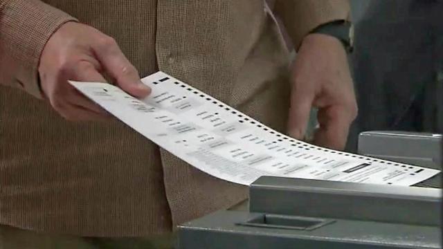 Bar codes, special paper, fences and cameras keep counterfeit ballots out of NC count