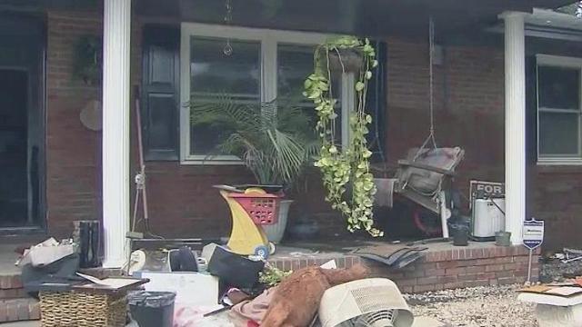 Families clean up, assess flood damage in Cumberland County