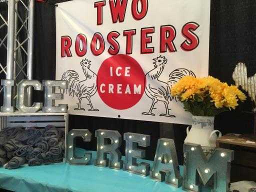 Two Roosters Ice Cream at the N.C. State Fair
