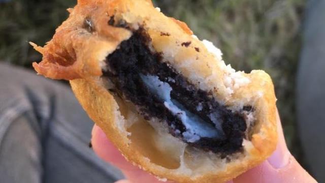 Fried Oreo at the NC State Fair