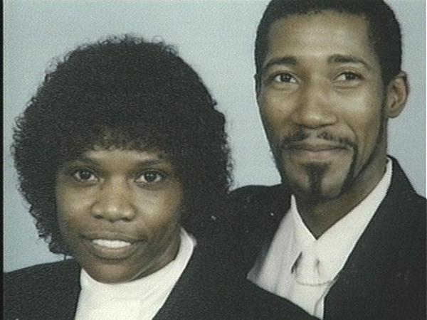 Calvin Jackson, aka Curtis Jackson, with his wife. (WRAL-TV5 News)
