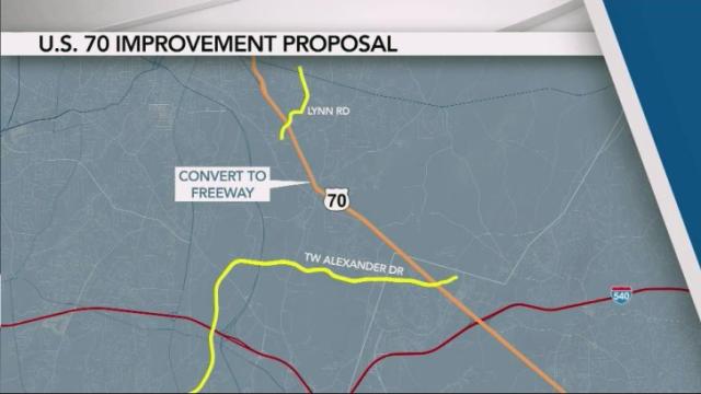 Plan to convert Glenwood Avenue into freeway would ease congestion